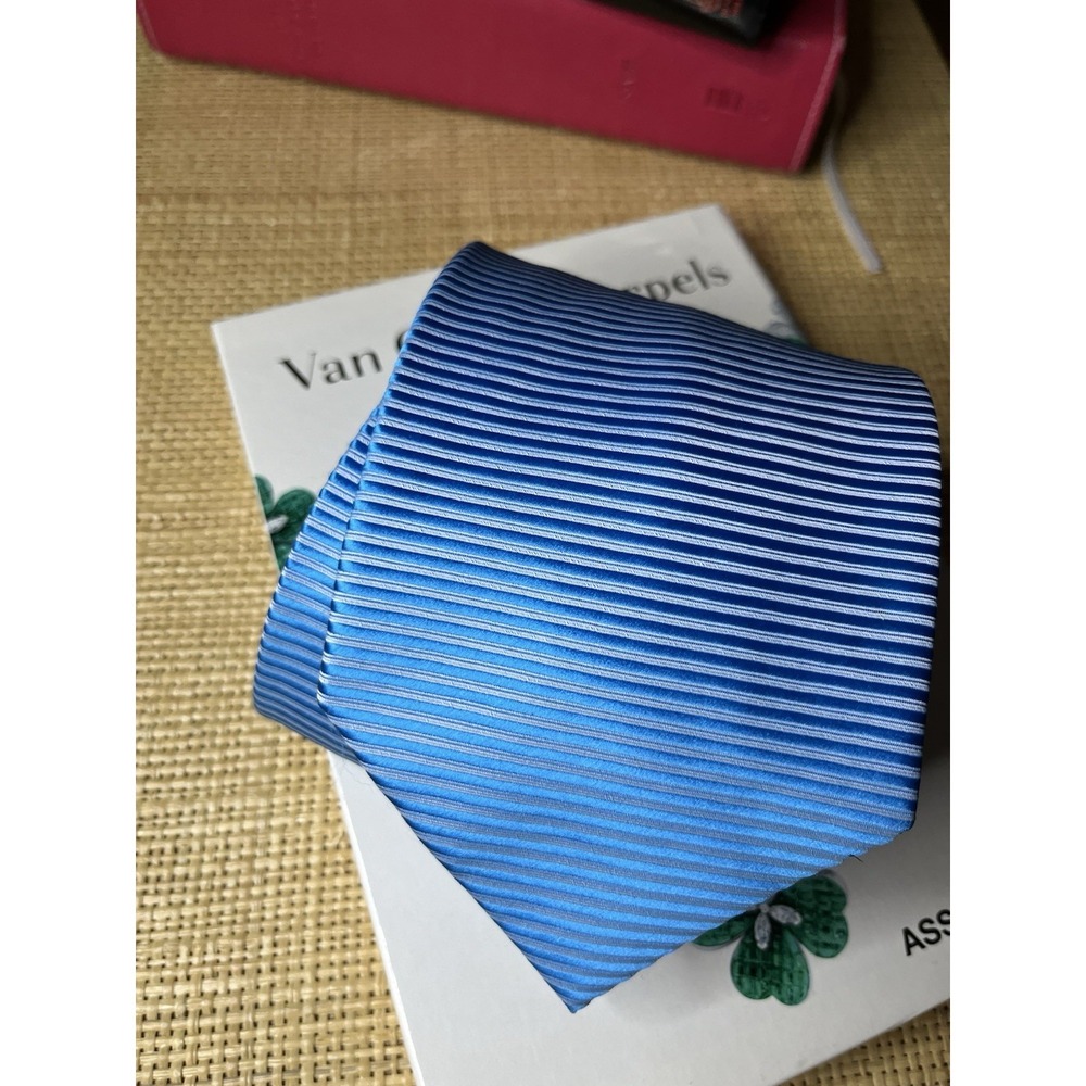 Giorgio Mariani Blue‎ Striped Handmade Tie